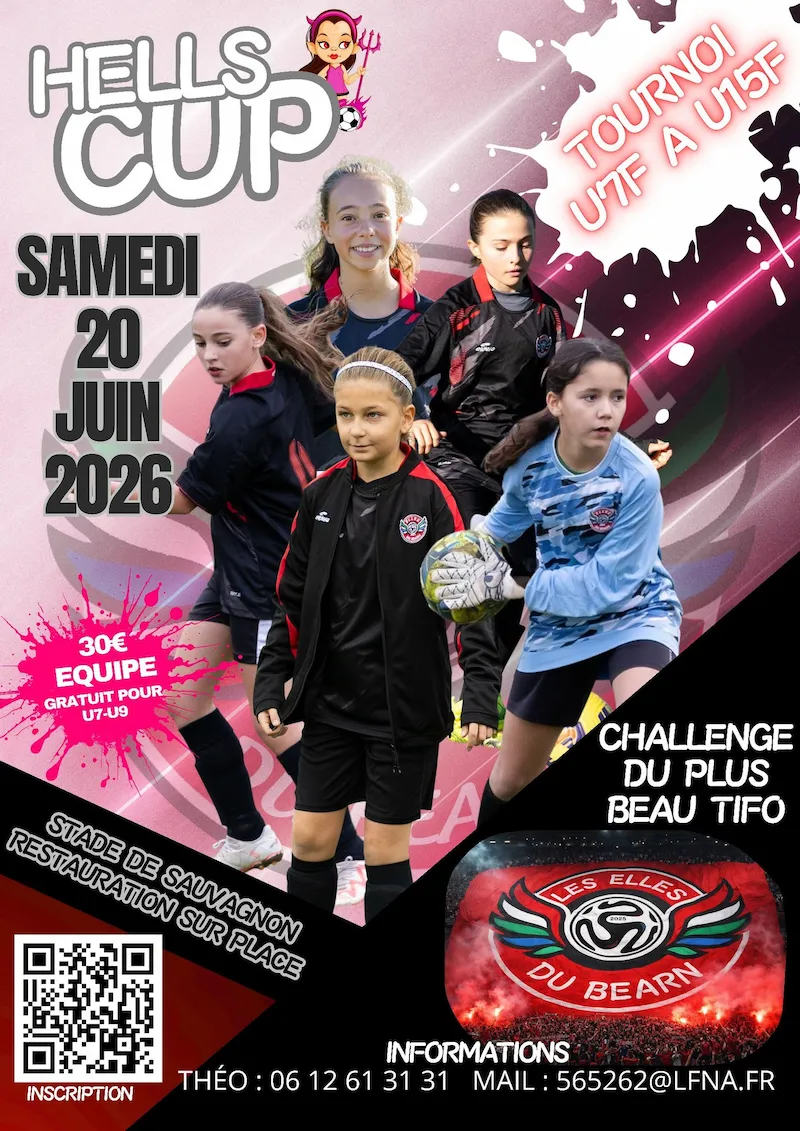 Affiche Hells cup 20 juin 2026.
